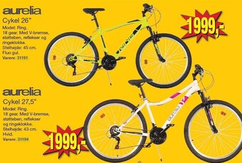 Harald Nyborg Cykel 26" eller cykel 27,5" tilbud