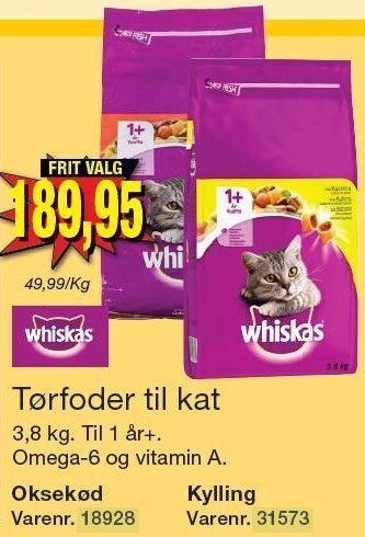 Harald Nyborg Tørfoder til kat tilbud
