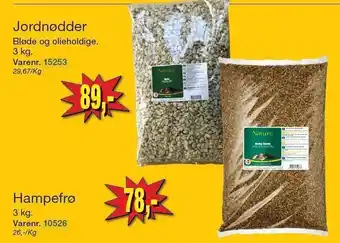 Harald Nyborg Jordnødder eller hampefrø tilbud