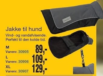 Harald Nyborg Jakke til hund tilbud