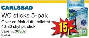 Harald Nyborg Wc sticks 5-pak tilbud