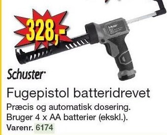 Harald Nyborg Fugepistol batteridrevet tilbud
