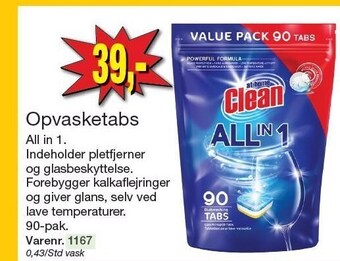 Harald Nyborg Opvasketabs tilbud