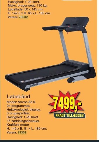 Harald Nyborg Løbebånd tilbud