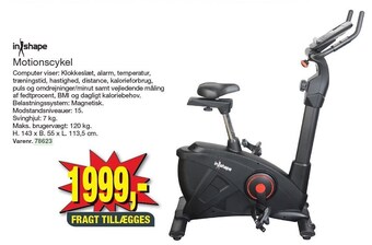 Harald Nyborg Motionscykel tilbud