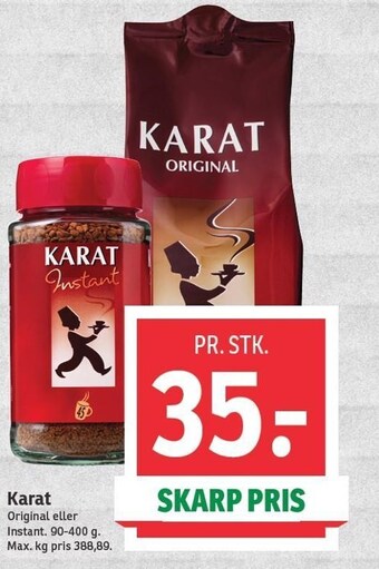SPAR Instant kaffe tilbud