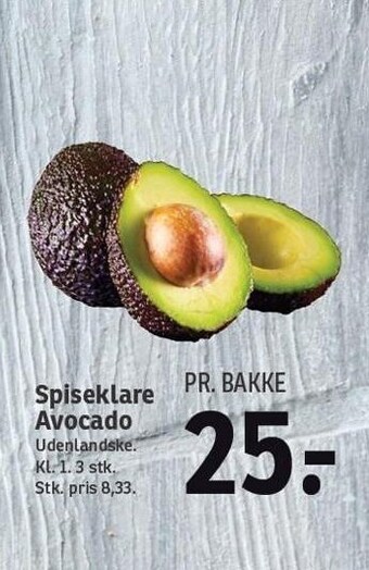 SPAR Spiseklare avocado tilbud