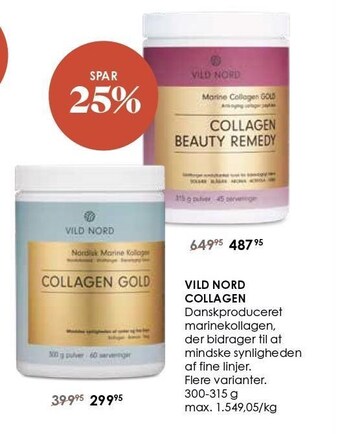 Vild nord collagen