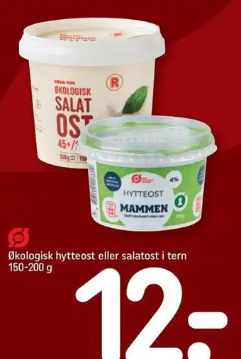 REMA 1000 Økologisk Hytteost eller Salatost i Tern tilbud