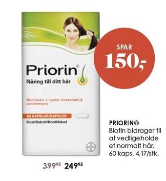 Matas Priorin tilbud