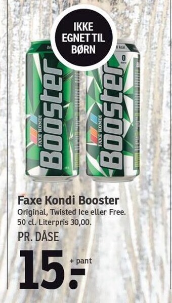 Faxe kondi booster