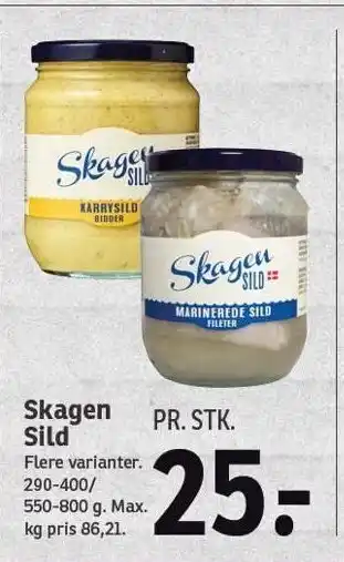 SPAR Sild tilbud
