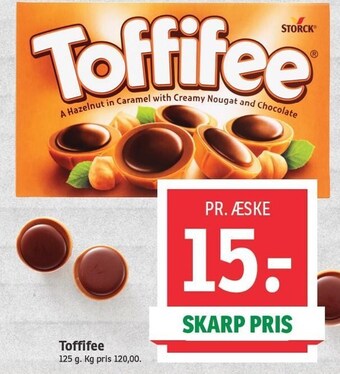 SPAR Toffifee tilbud
