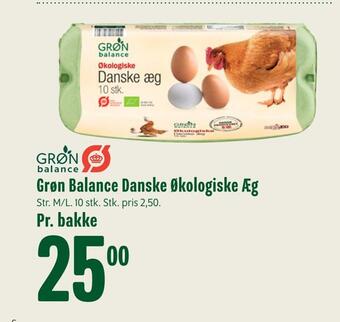 Min Købmand Grøn balance danske økologiske æg tilbud