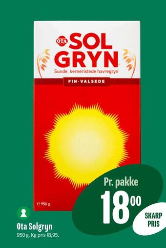 Ota solgryn