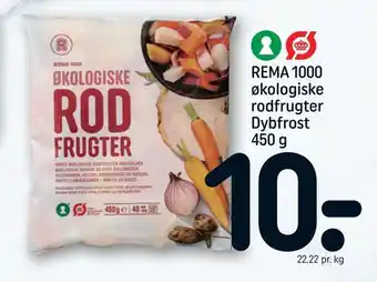 Rema 1000 økologiske rodfrugter