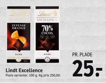 SPAR Lindt excellence tilbud