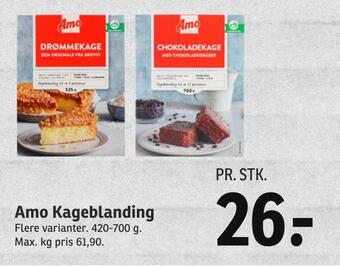 SPAR Amo kageblanding tilbud