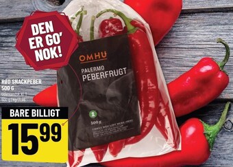Løvbjerg Rød snackpeber tilbud