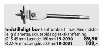 Biltema Indstilleligt bor tilbud
