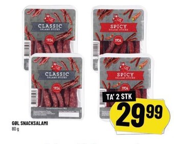 Løvbjerg Gøl Snacksalami tilbud