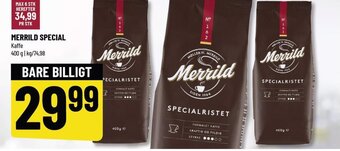Løvbjerg Merrild Special Kaffe tilbud