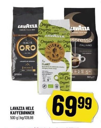 Lavazza Hele Kaffebønner