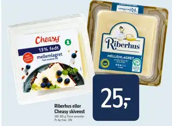 Føtex Cheasy skiveost mellemlagret 13% tilbud