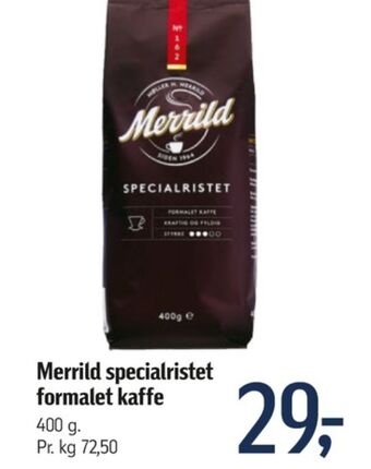 Føtex Specialristet kaffe formalet tilbud