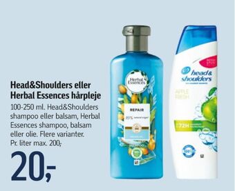 Føtex Head&shoulders shampoo tilbud