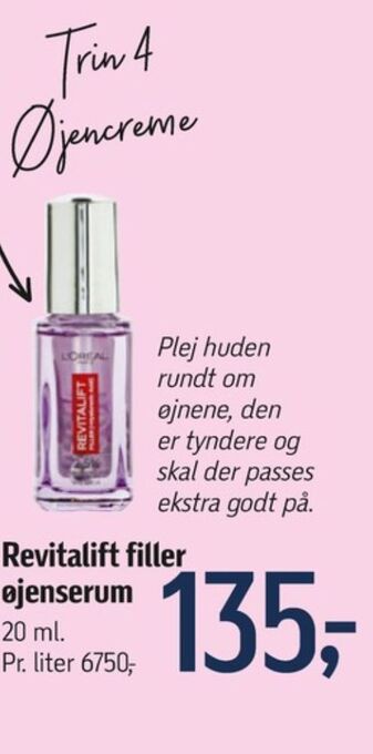 Føtex Revitalift serum tilbud