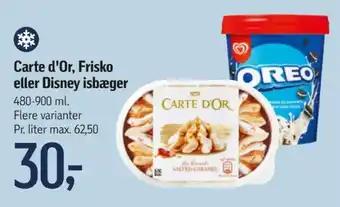 Føtex Carte dor is tilbud
