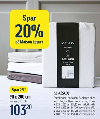 Føtex Maison lagen tilbud