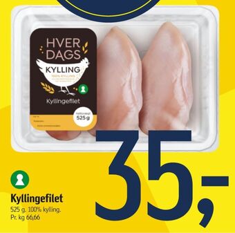 Føtex Hverdags kyllingebrystfilet tilbud