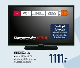 Føtex Prosonic tv tilbud