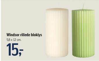 Føtex Windsor bloklys tilbud