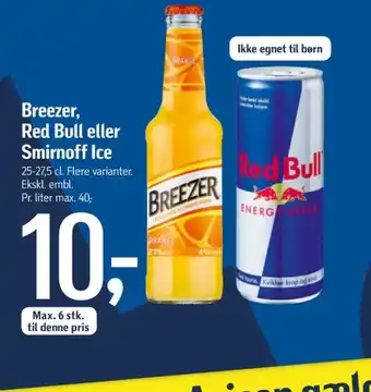 Føtex Bacardi breezer rtd-cider tilbud