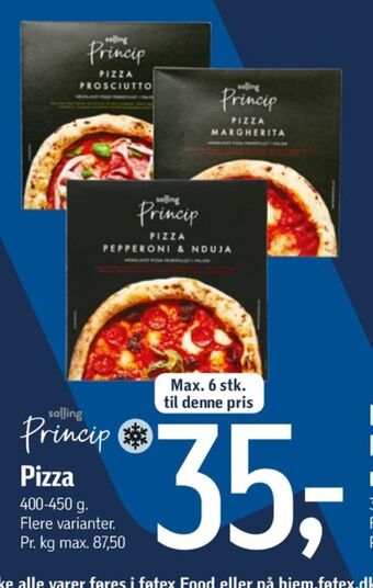 Føtex Princip pizza tilbud
