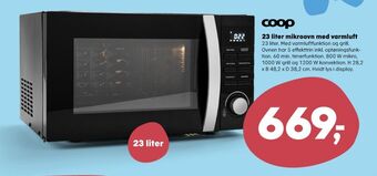 Kvickly Coop mikroovn tilbud