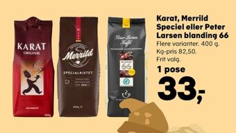 Kvickly Original kaffe formalet tilbud