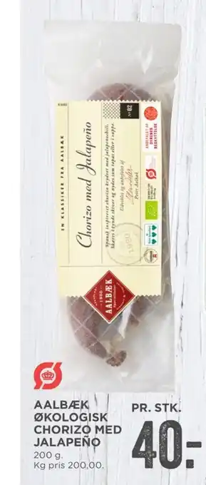 Aalbæk specialiteter chorizo jalapenos