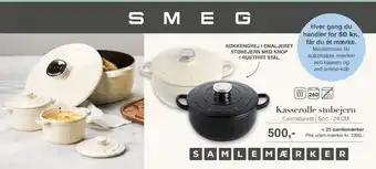Kvickly Smeg kasserolle tilbud