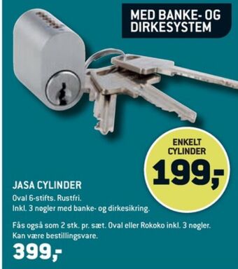 XL-BYG Jasa cylinder tilbud