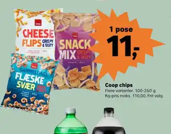 Kvickly Coop snacks tilbud