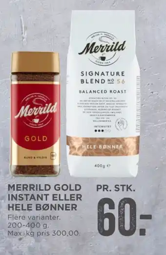 Signature blend 56 kaffebønner - hele
