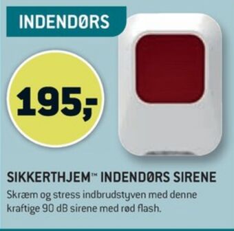 Sikkerthjem sirene