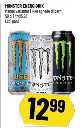 Løvbjerg Monster Energidrik tilbud