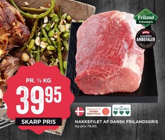 MENY Friland frilandsgris nakkefilet tilbud