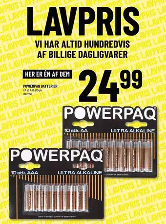 Powerpaq Batterier