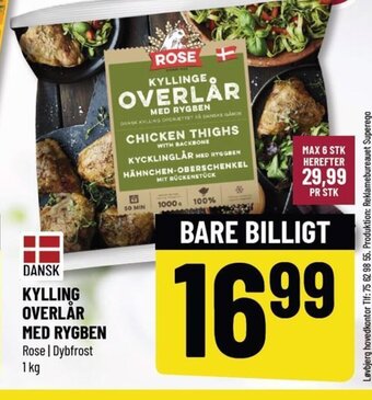 Løvbjerg Kylling Overlår Med Rygben tilbud